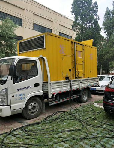 阳新发电车出租-柴油发电机组排烟系统设计要求及其考虑因素